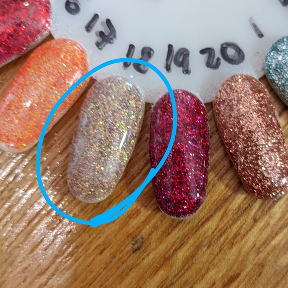 Glitter Gel Polish - Topaz - Picture 3 of 3